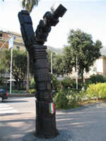 DAVID CHIOSSONE - Totem a lui dedicato